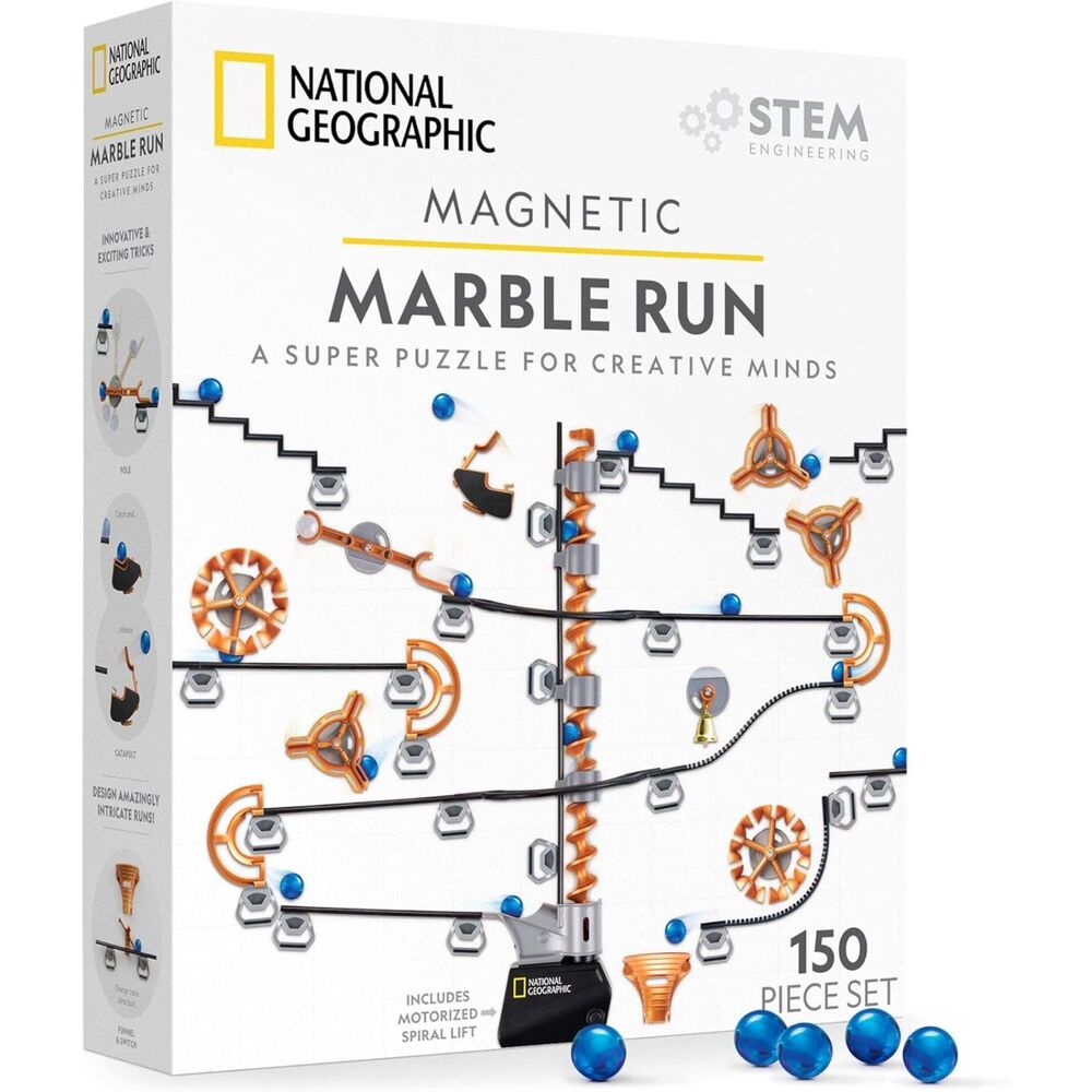 Magnetic Marble Run